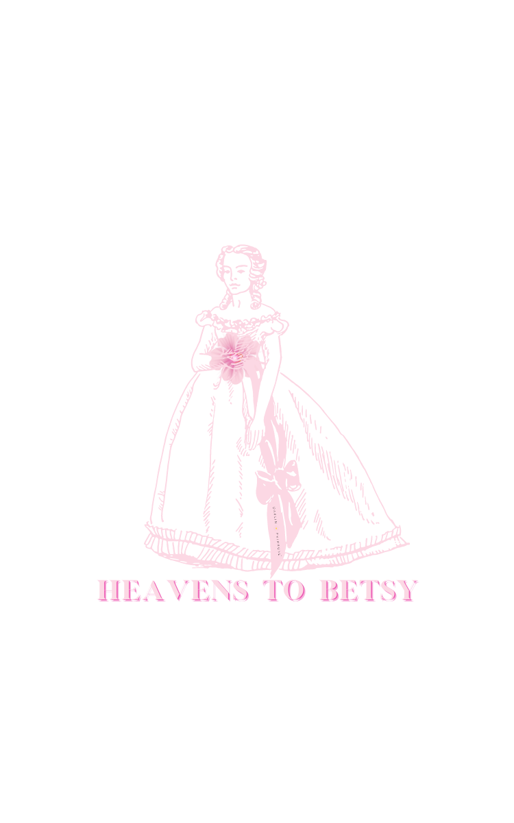 HEAVENS TO BETSY- WHITE TEE - Darlin Primrose