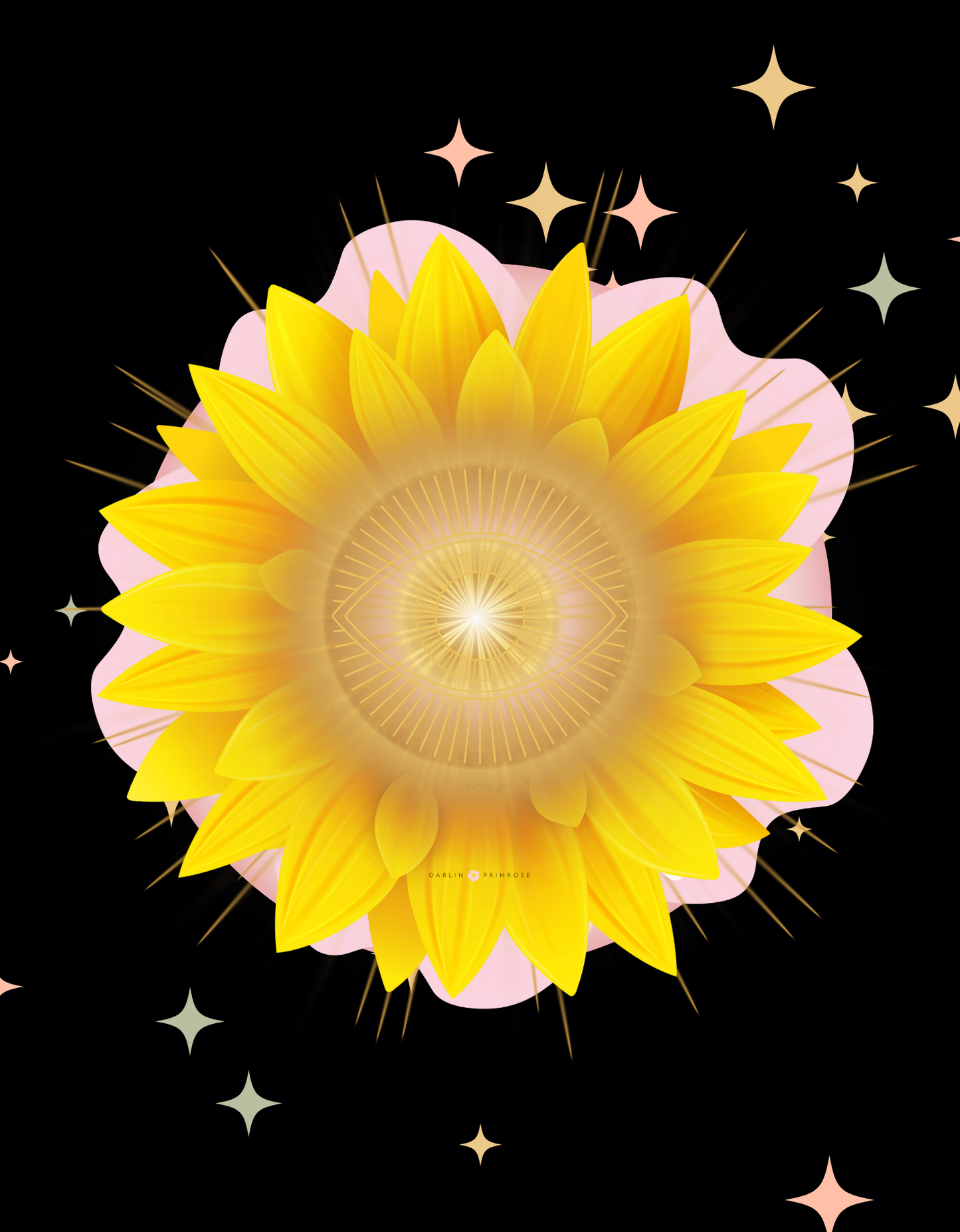 Universal Flower- Unisex Jersey Short Sleeve Tee- Darlin Primrose™