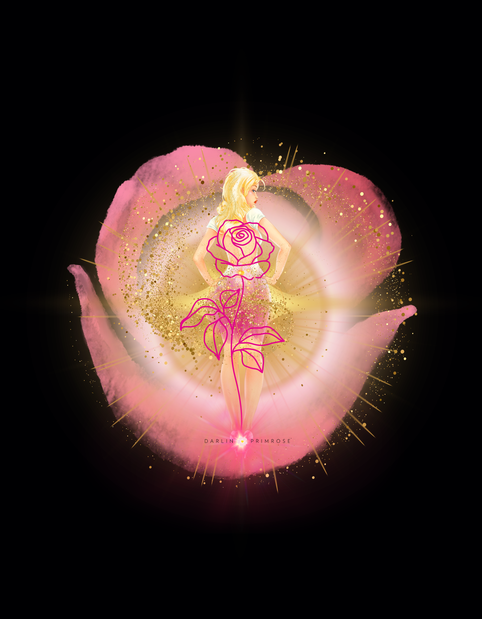 Miss Primrose of the Universe Unisex Jersey Short Sleeve Tee - Darlin Primrose™