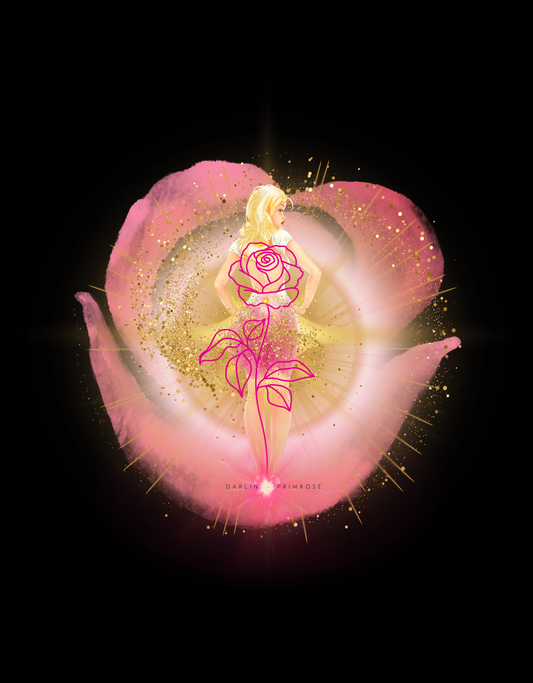 Miss Primrose of the Universe Unisex Jersey Short Sleeve Tee - Darlin Primrose™