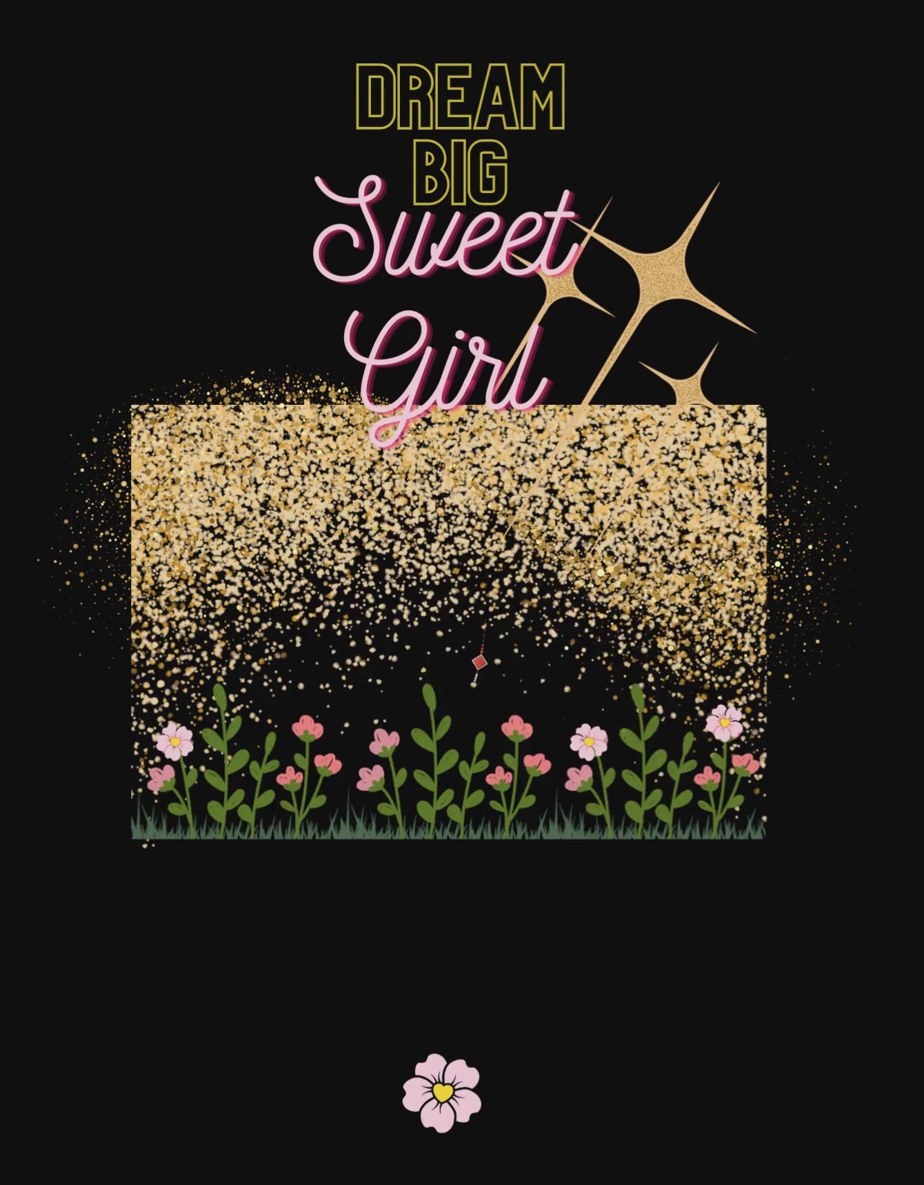 Dream Big Sweet Girl-Unisex Jersey Short Sleeve Tee VIDEO-Darlin Primrose™
