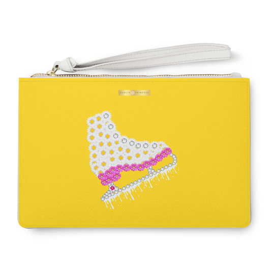 Your Skate Was The Icing On The Cake - Clutch Bag ( Yellow) - Darlin Primrose