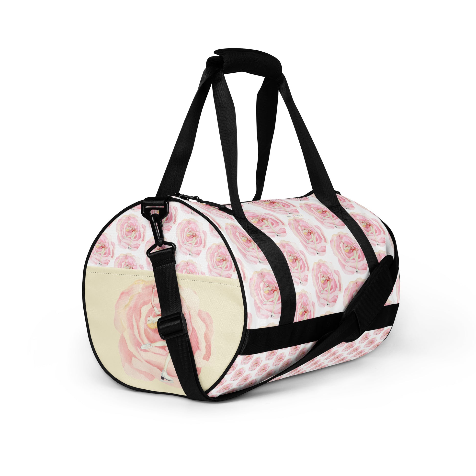 Whimsical Rose Layback Gym Bag - Darlin Primrose
