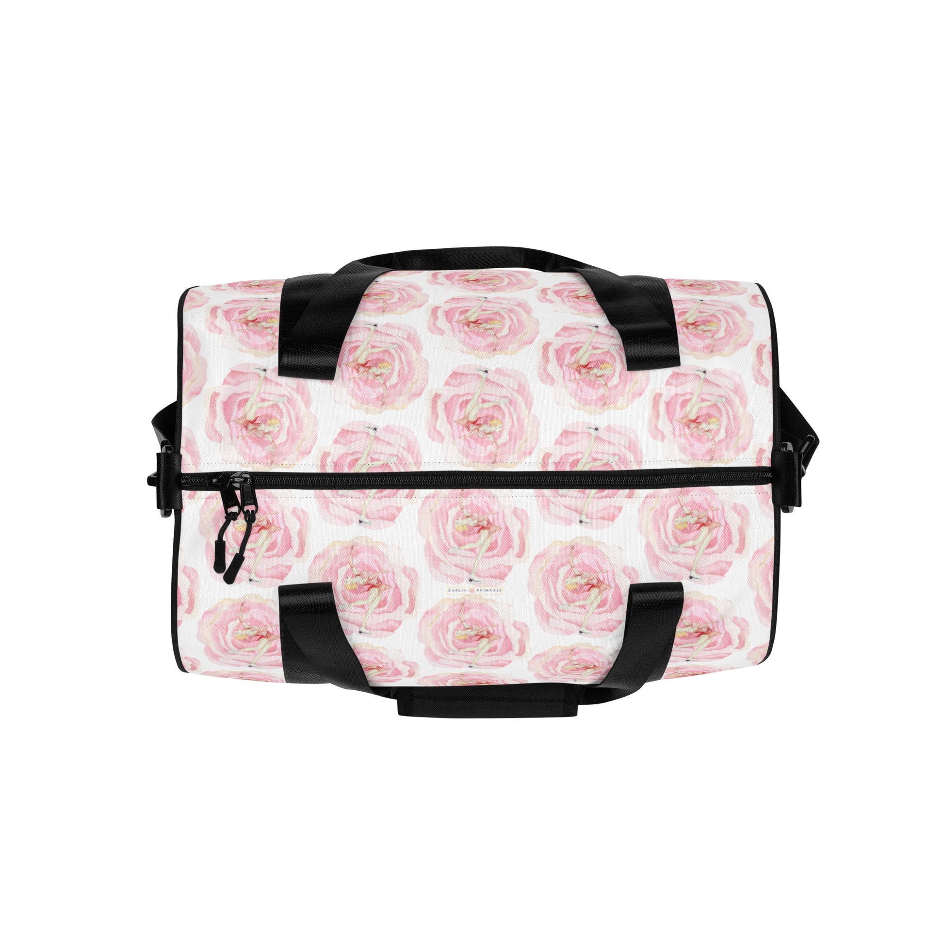 Whimsical Rose Layback Gym Bag - Darlin Primrose