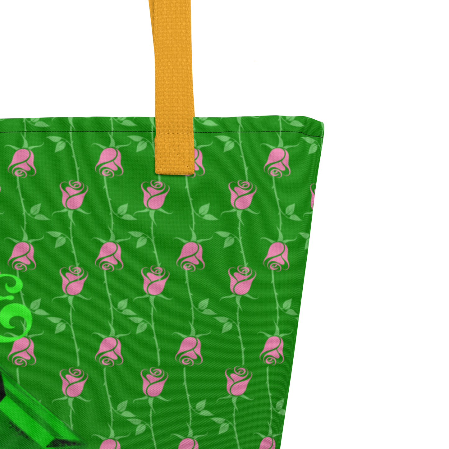 TIME TO BLOOM-Large Tote Bag-Darlin Primrose™