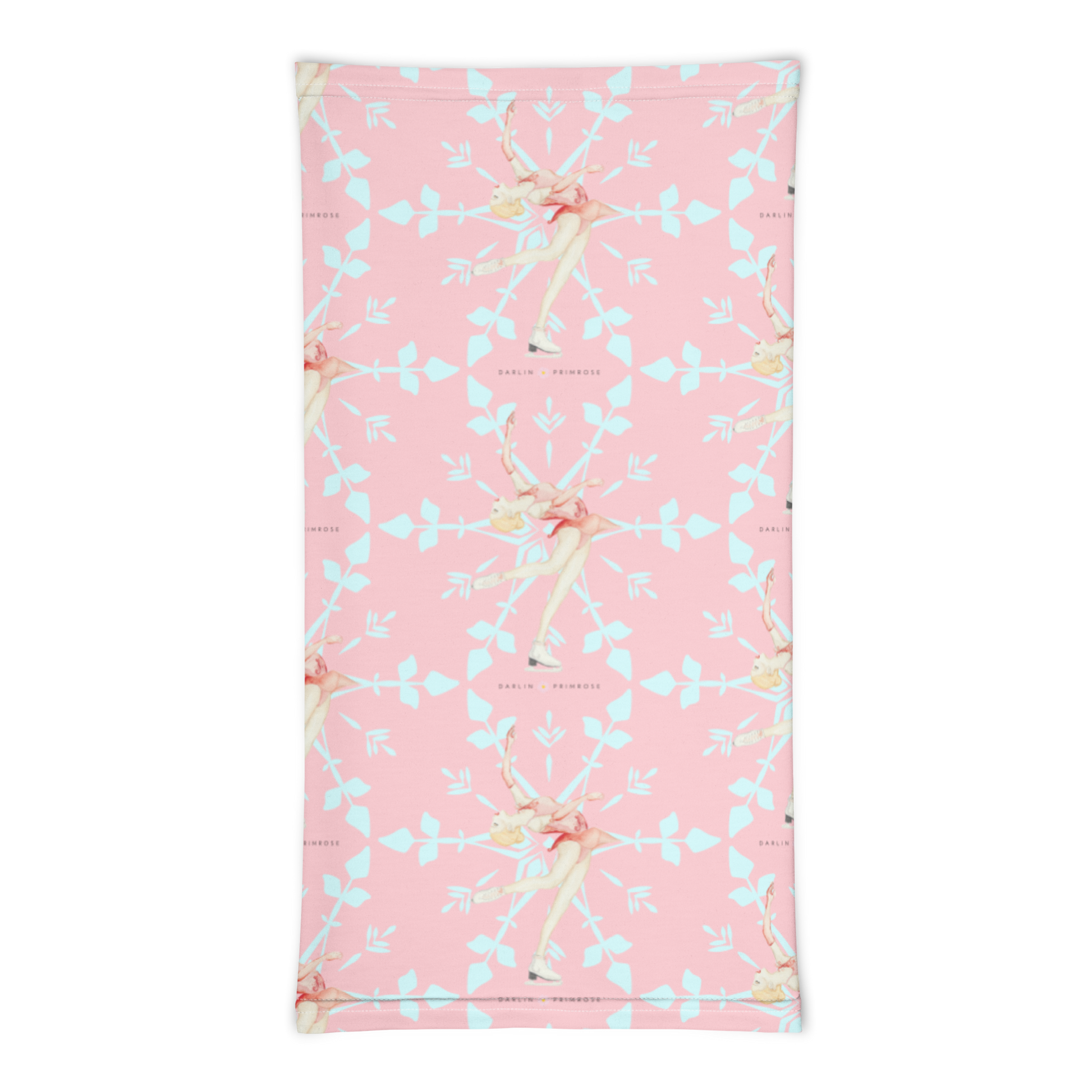 Layback Snowflake Neck Gaiter - Darlin Primrose