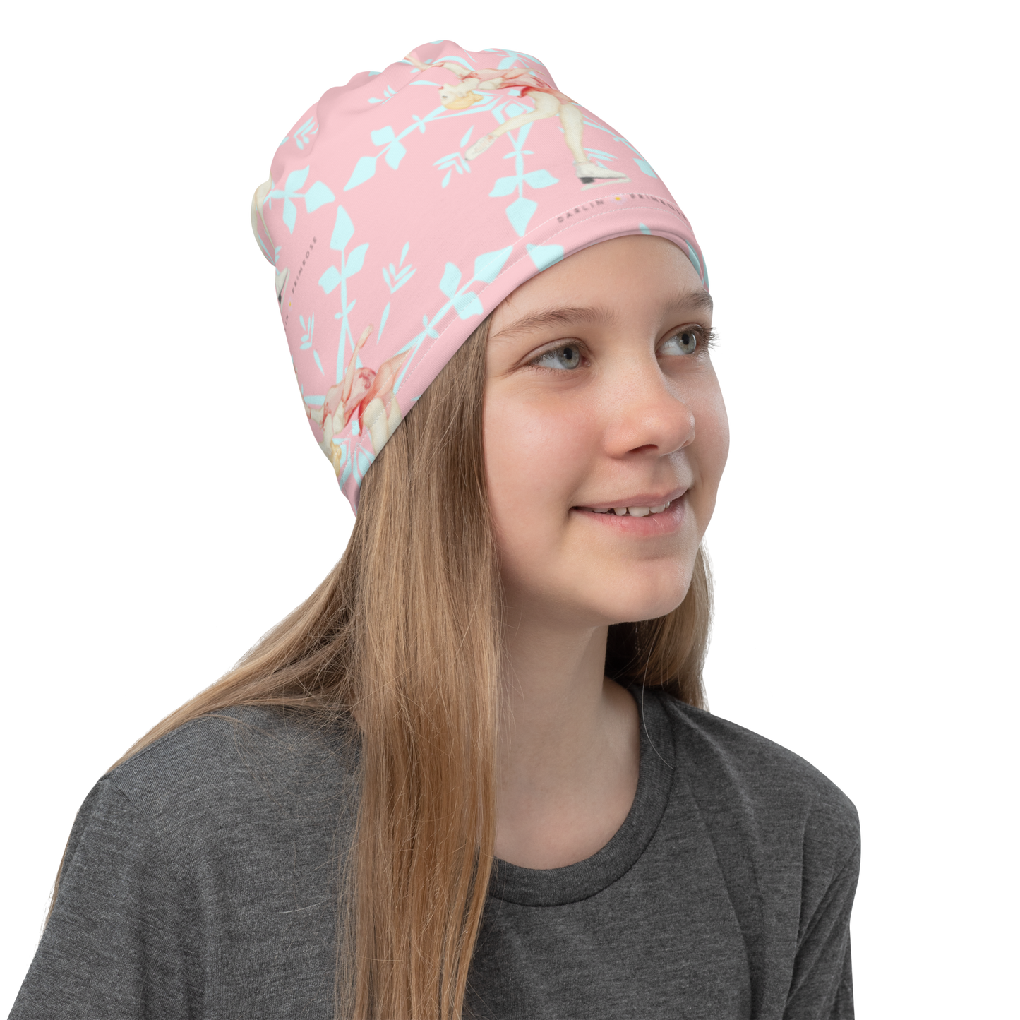 Layback Snowflake Neck Gaiter - Darlin Primrose