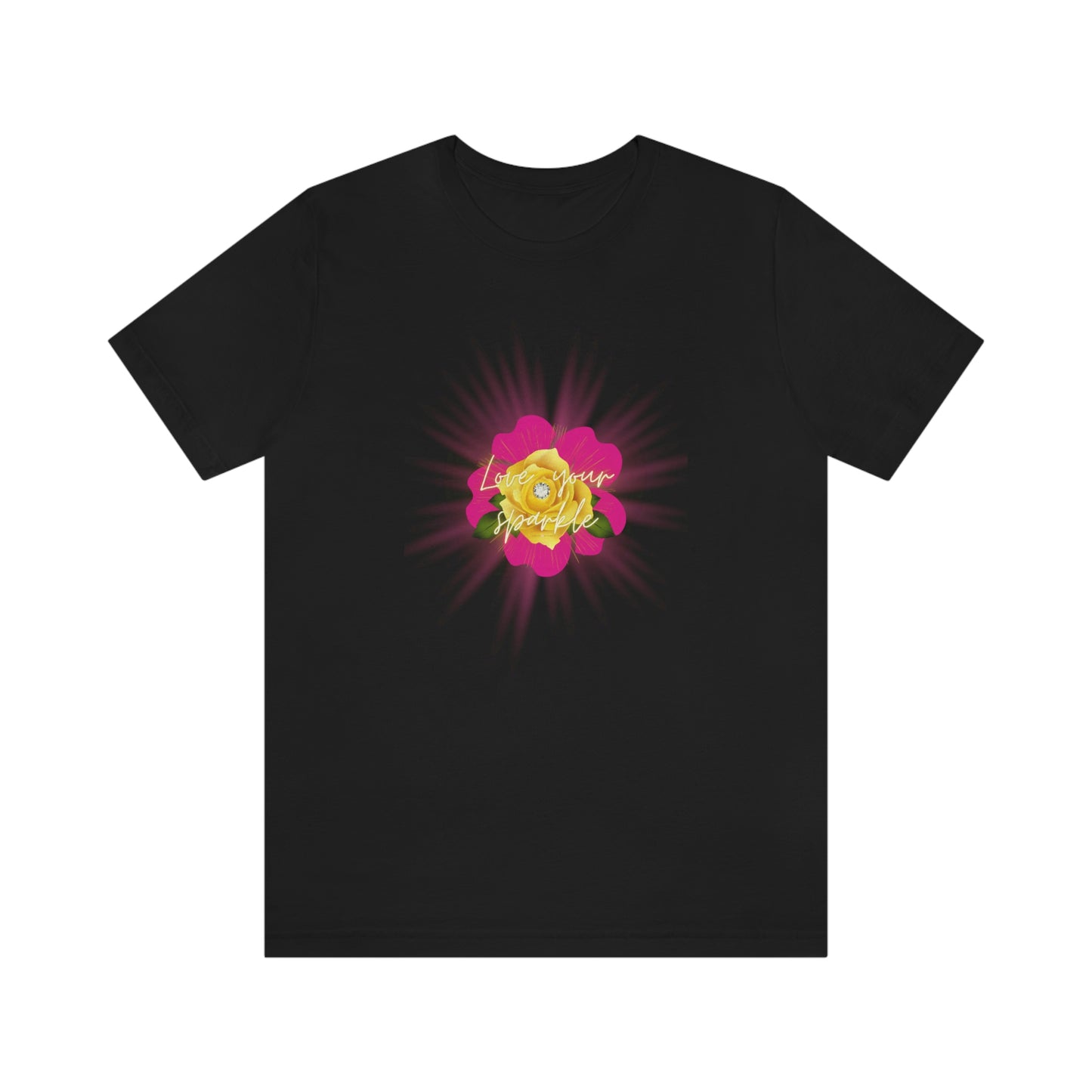Love your sparkle -Unisex Jersey Short Sleeve Tee - Darlin Primrose™