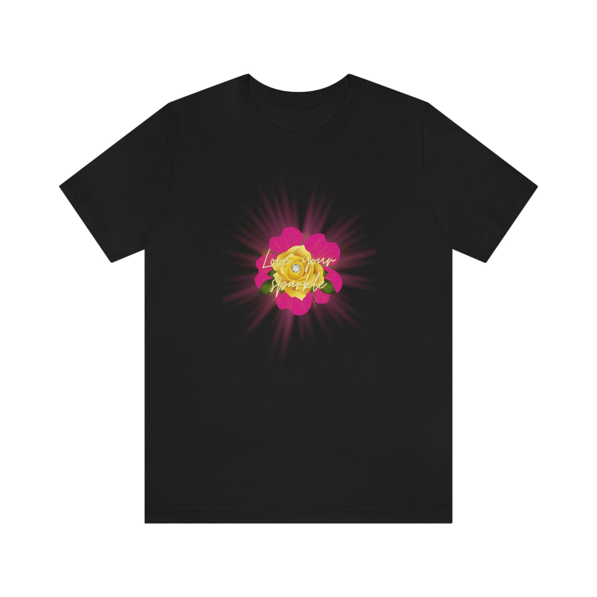 Love your sparkle -Unisex Jersey Short Sleeve Tee - Darlin Primrose™