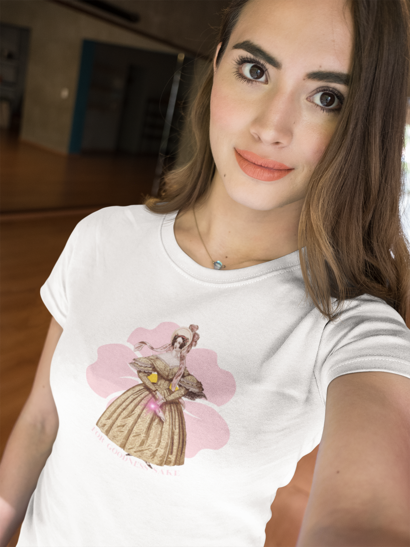 FOR GOODNESS SAKE- Woman's Softstyle Tee- Darlin Primrose™