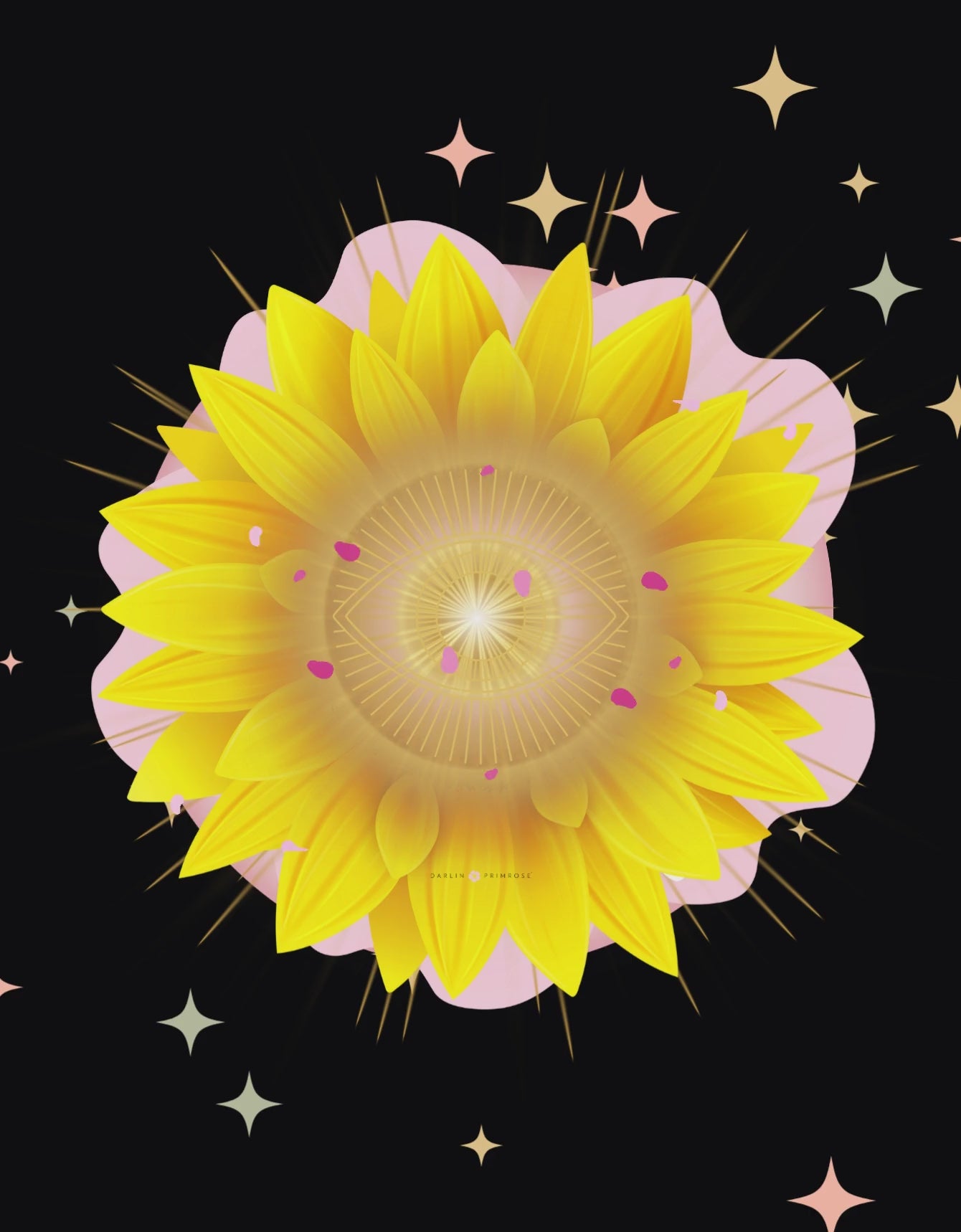 Universal Flower- Unisex Jersey Short Sleeve Tee VIDEO- Darlin Primrose™