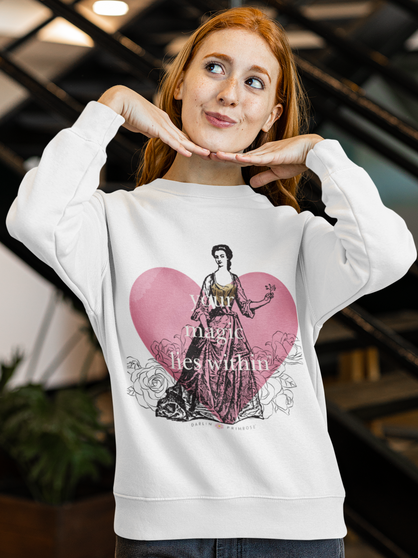 Your MAGIC lies within™ - Crewneck Sweatshirt- Darlin Primrose™