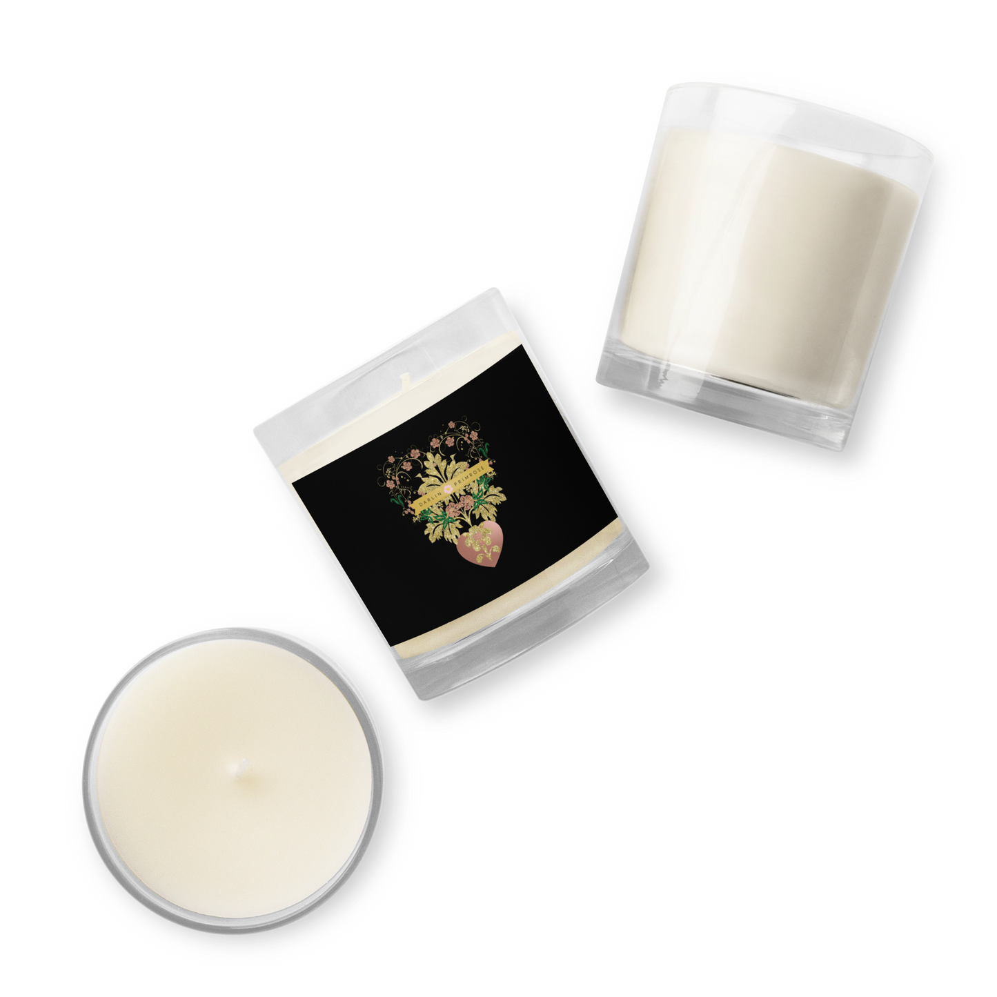 DARLIN PRIMROSE SIGNATURE COLLECTION- BLACK -CANDLE - Darlin Primrose