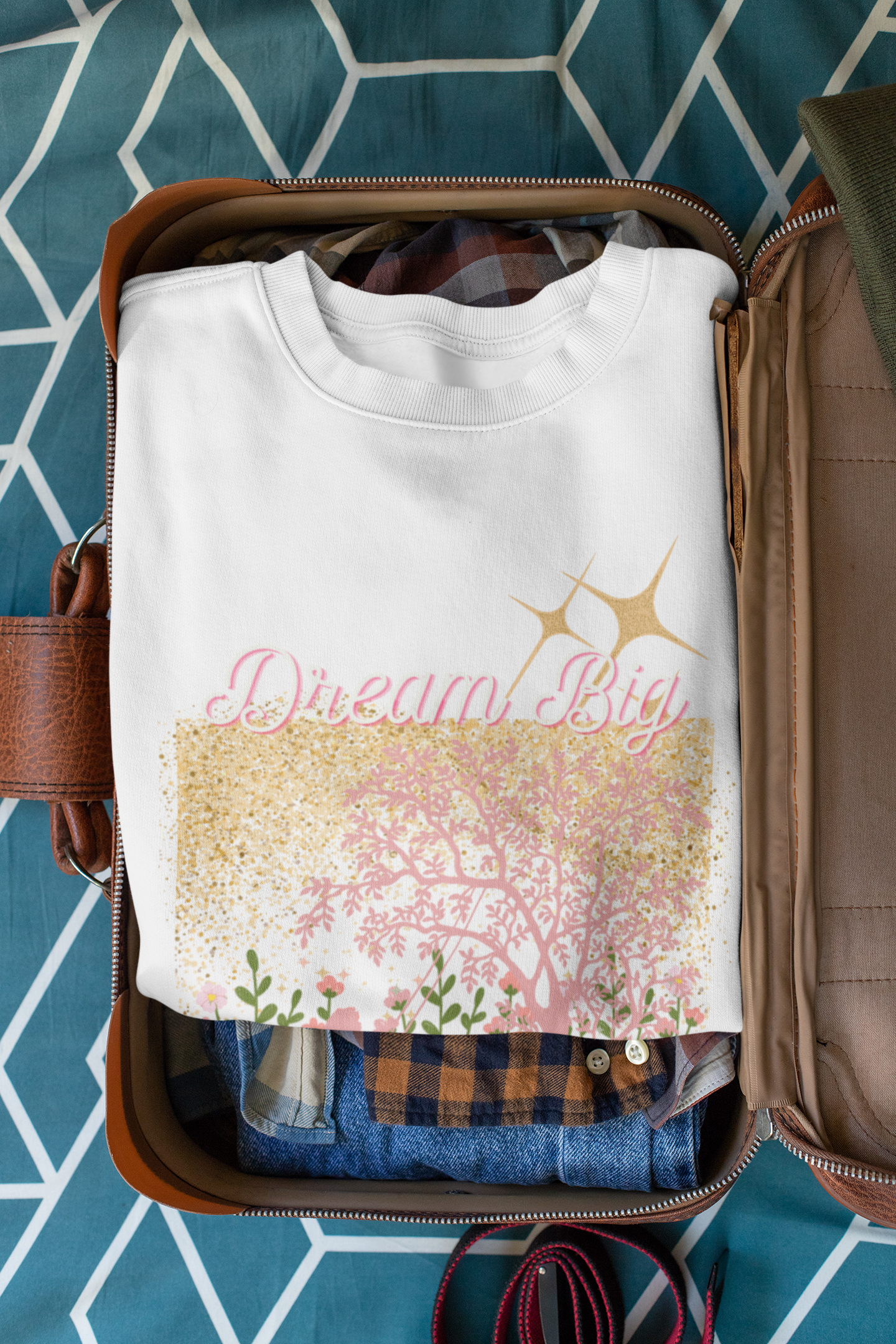 Dream Big Sweet Girl- Unisex Sweatshirt-Darlin Primrose™