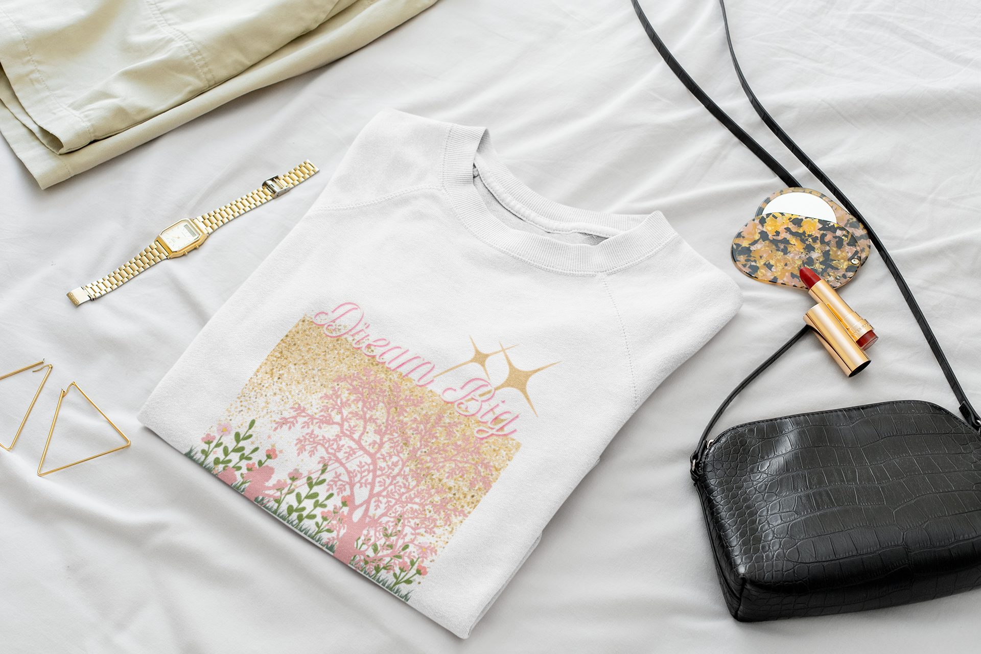 Dream Big Sweet Girl- Unisex Sweatshirt-Darlin Primrose™