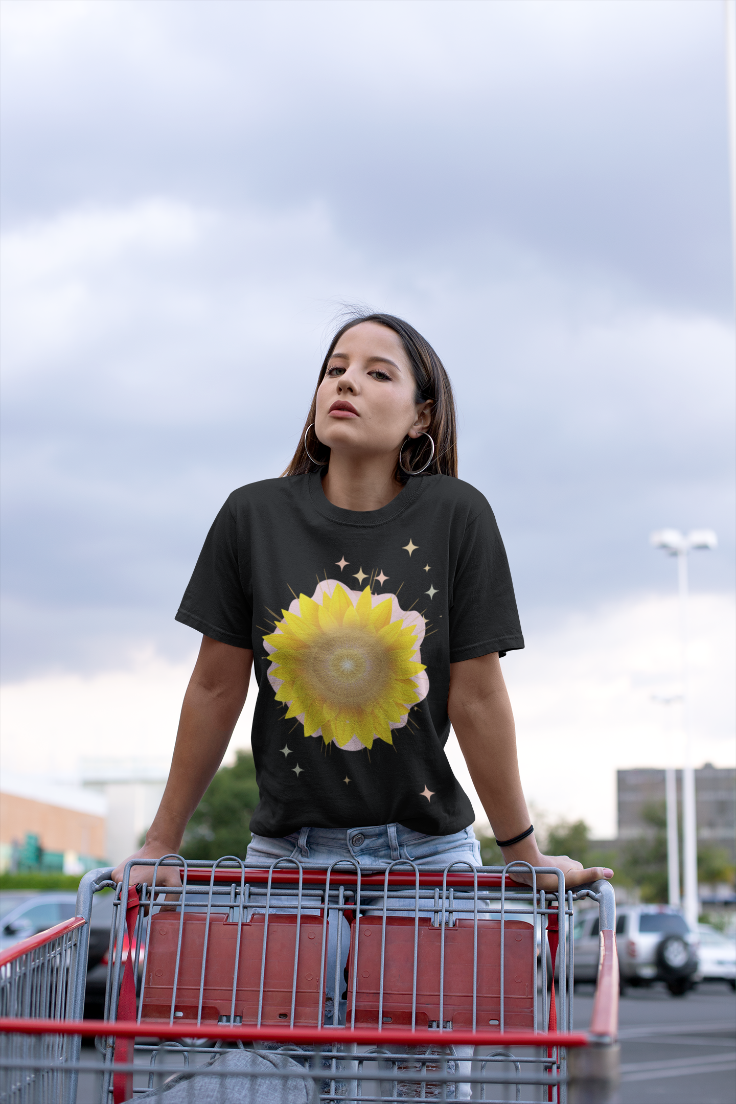 Universal Flower- Unisex Jersey Short Sleeve Tee- Darlin Primrose™