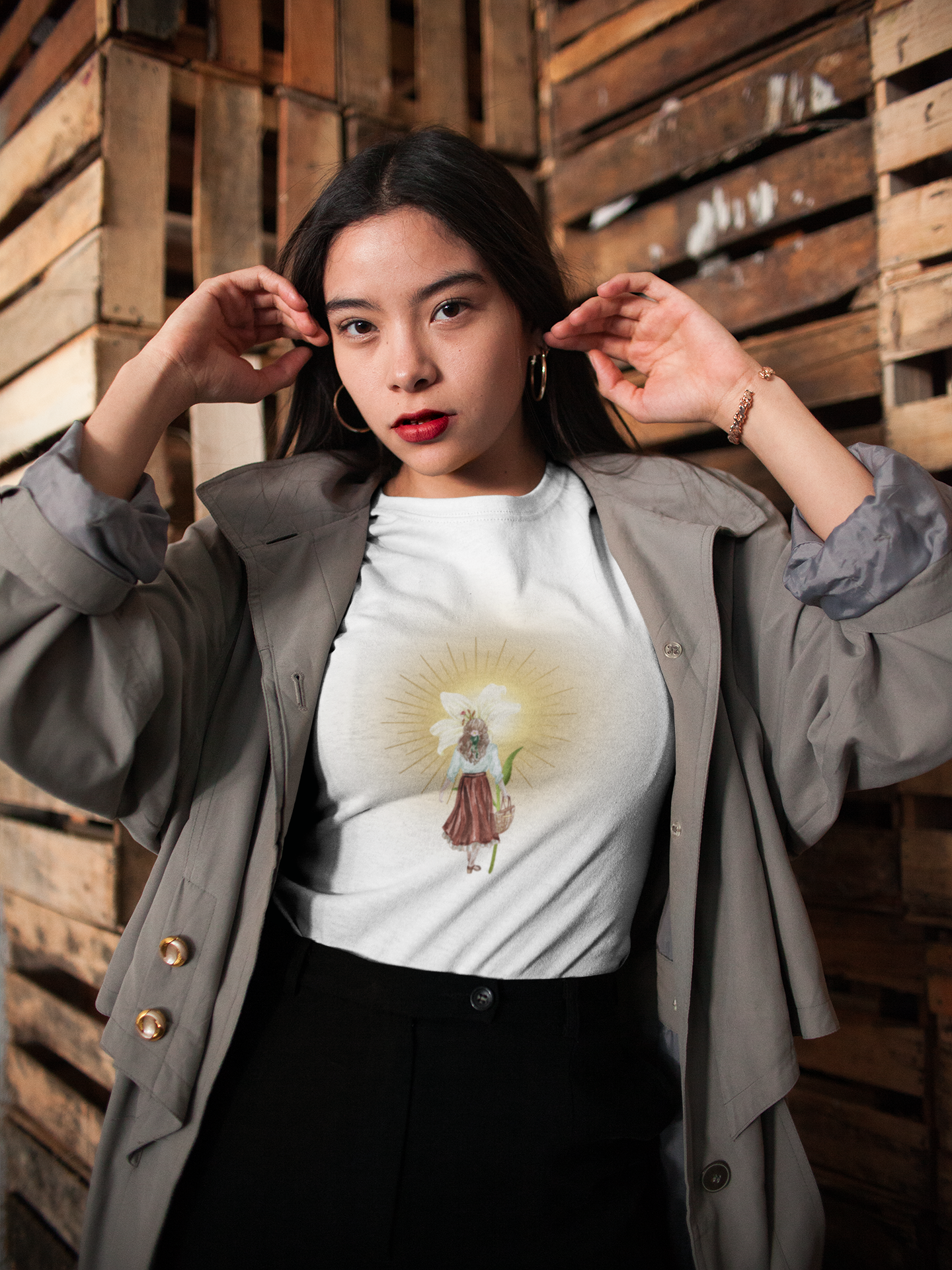Lily Light-Unisex Jersey Short Sleeve Tee-Darlin Primrose™