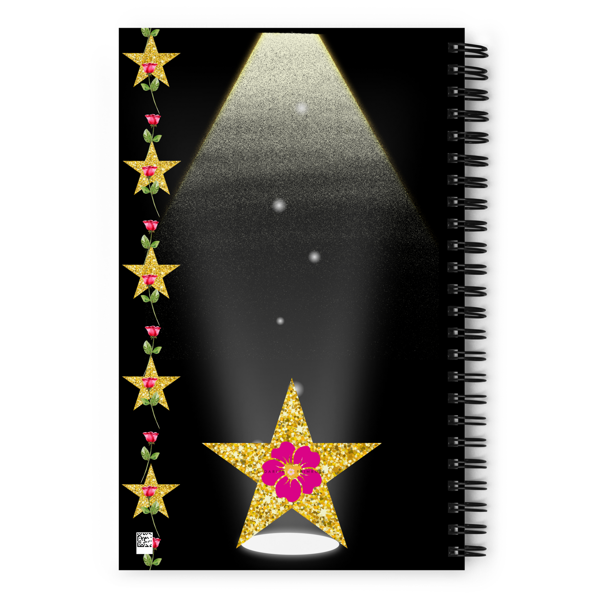 It's your time in the spotlight -Spiral notebook - Darlin Primrose