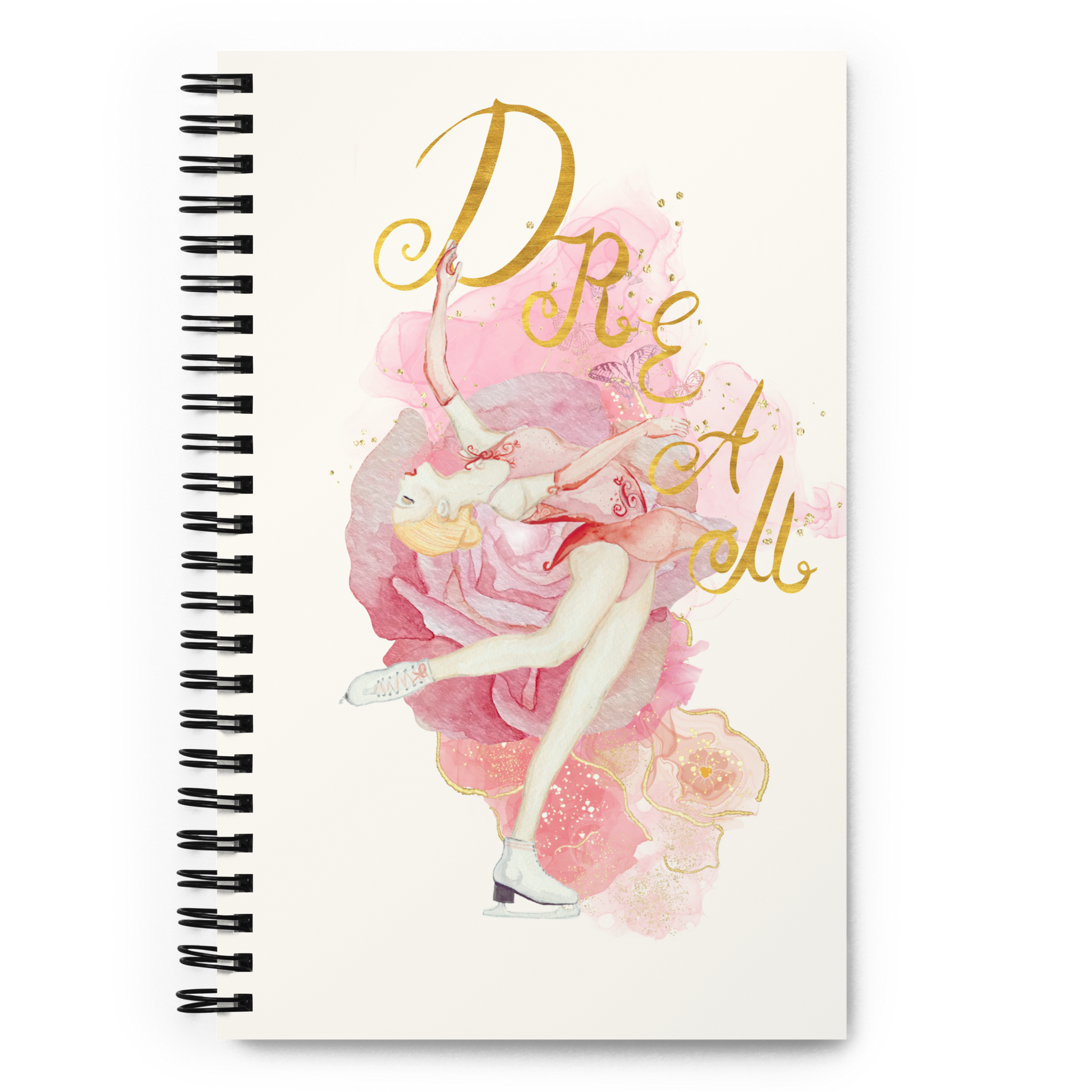 Layback Dream Spiral notebook - Darlin Primrose