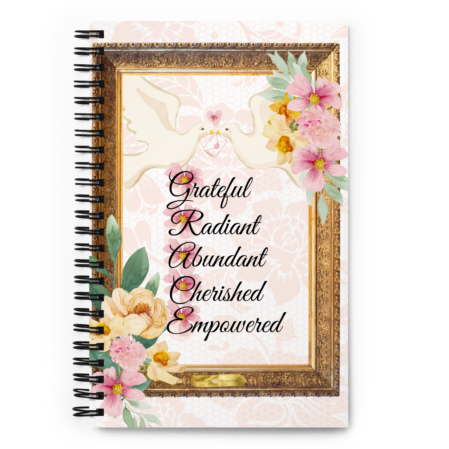 G.R.A.C.E.-Spiral notebook - Darlin Primrose™