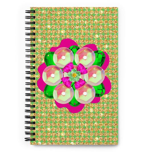 GLITZ FOREVER Spiral notebook - Darlin Primrose™