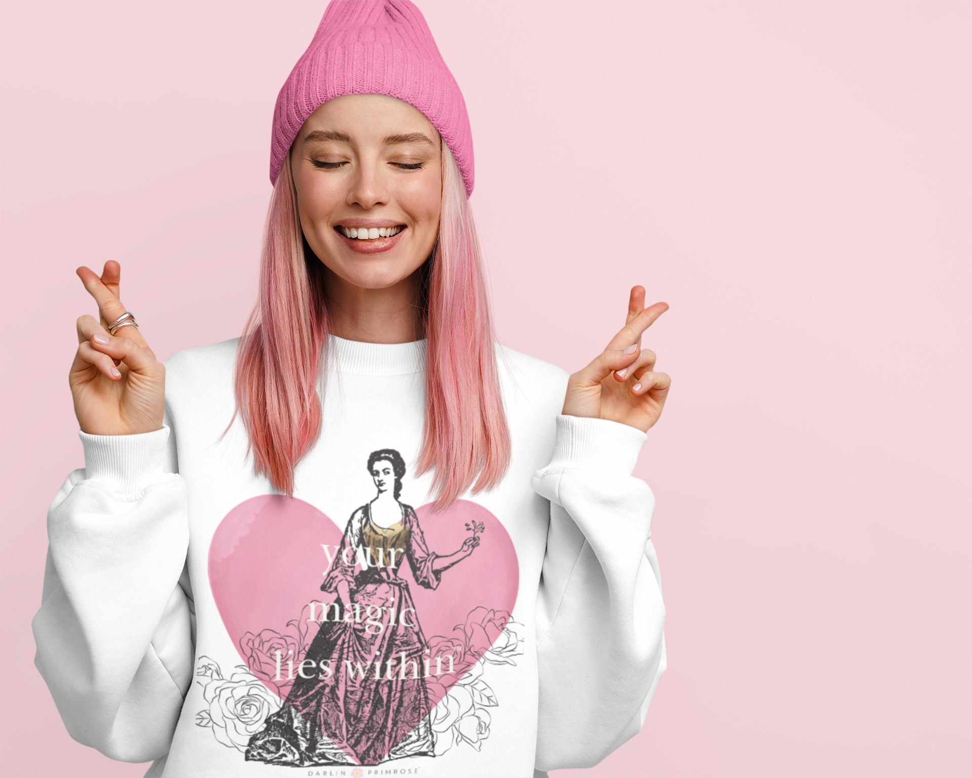 Your MAGIC lies within™ - Crewneck Sweatshirt- Darlin Primrose™