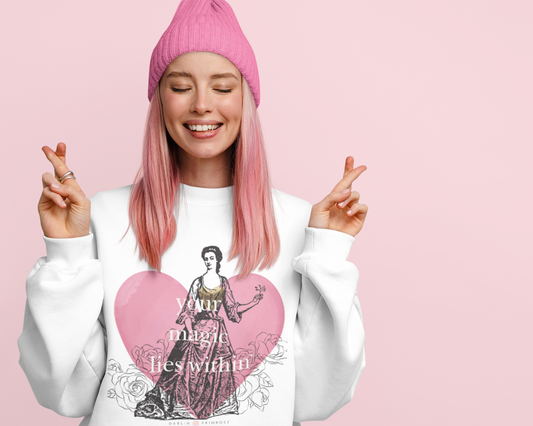 Your MAGIC lies within™ - Crewneck Sweatshirt- Darlin Primrose™
