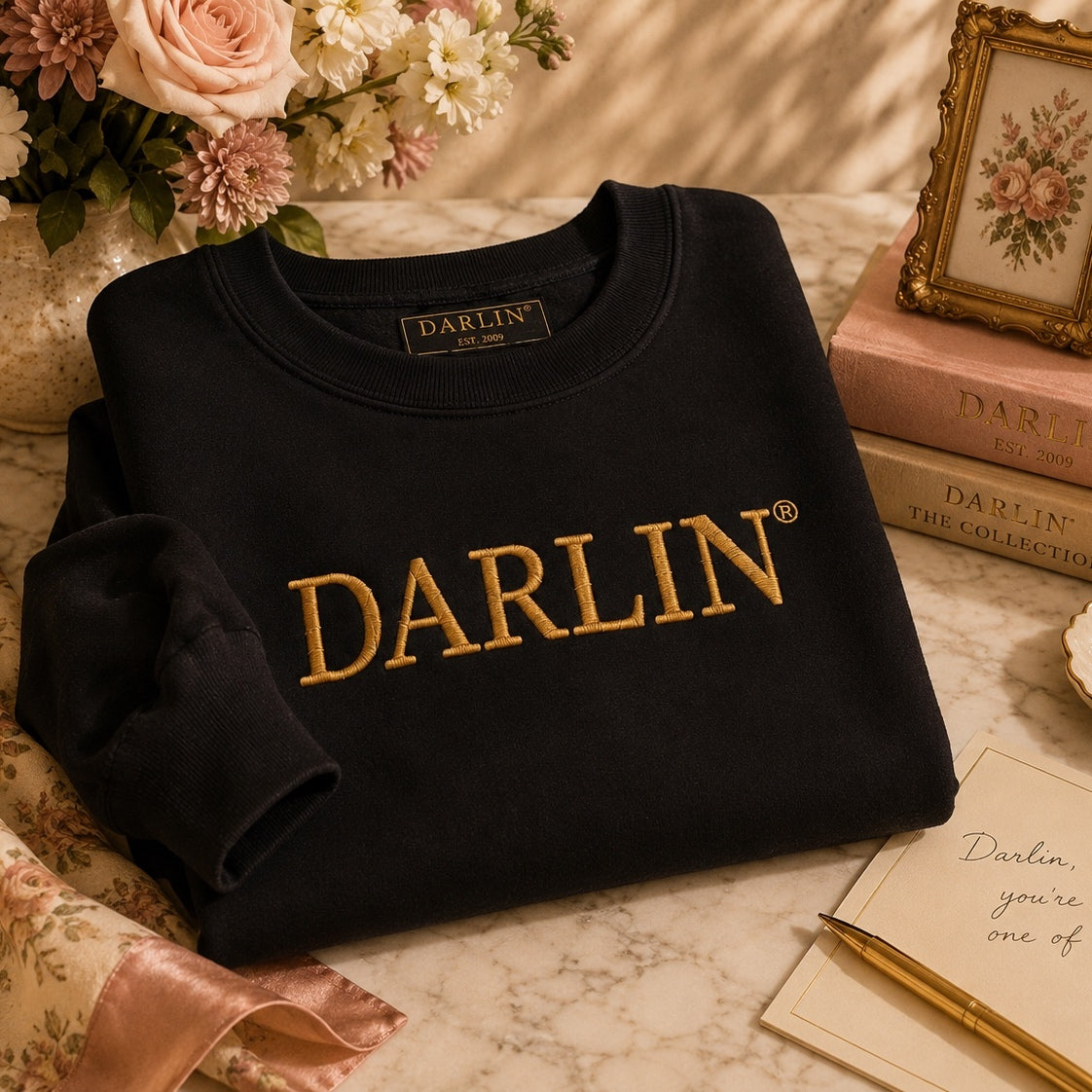 The DARLIN® Crew – Black
