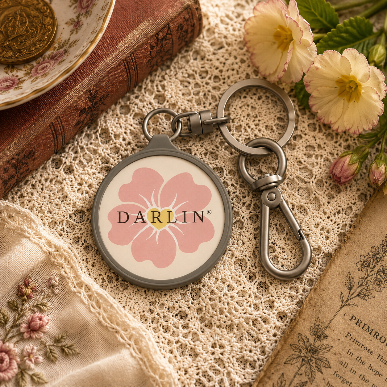 DARLIN® Primrose Keychain
