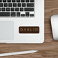 The DARLIN® Chocolate Heritage Sticker