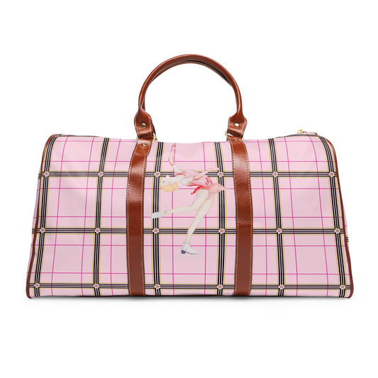 Darlin Primrose Plaid Ice Skater-Travel Bag - Darlin Primrose