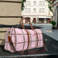 Darlin Primrose Plaid Ice Skater-Travel Bag - Darlin Primrose