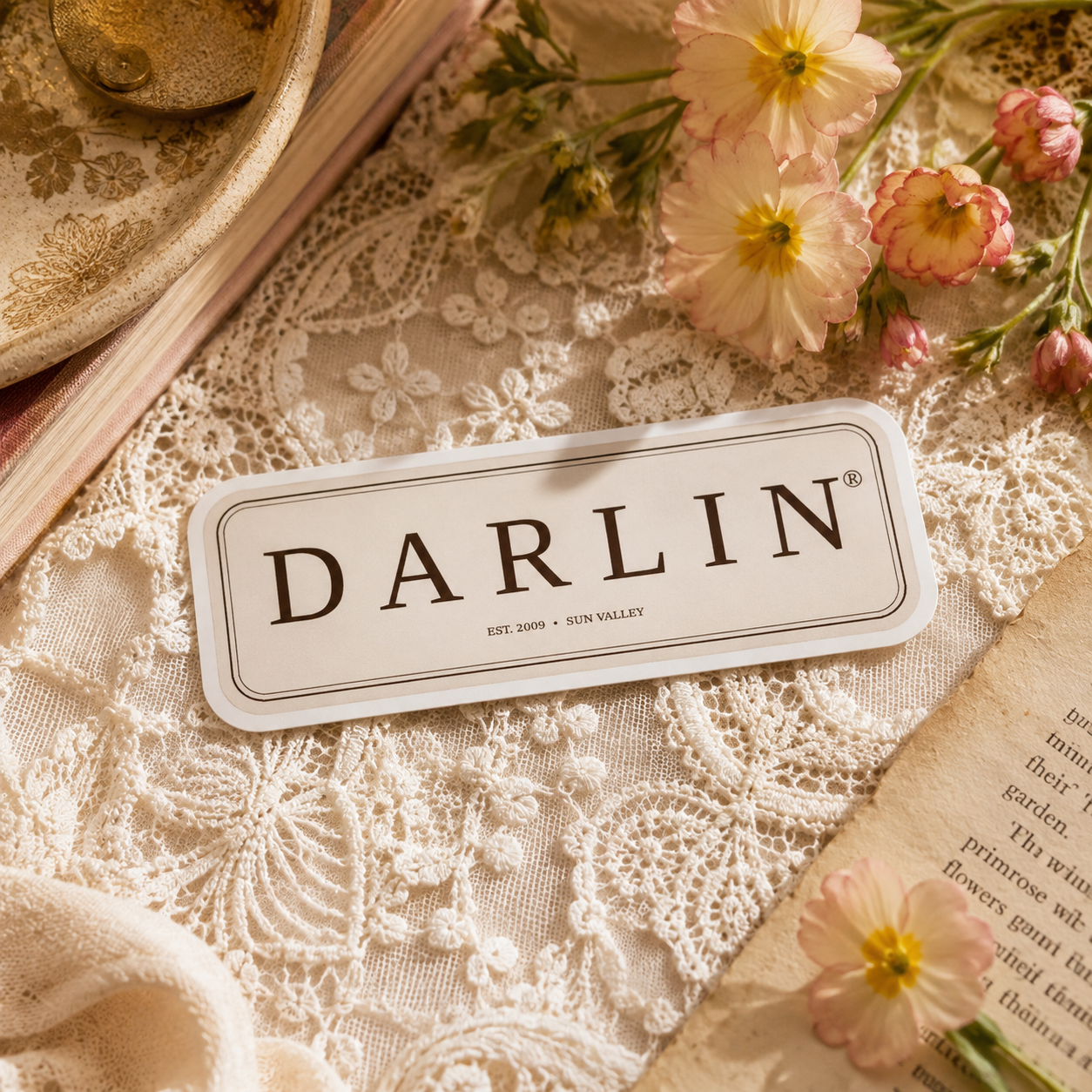 The DARLIN® Vanilla Heritage Sticker