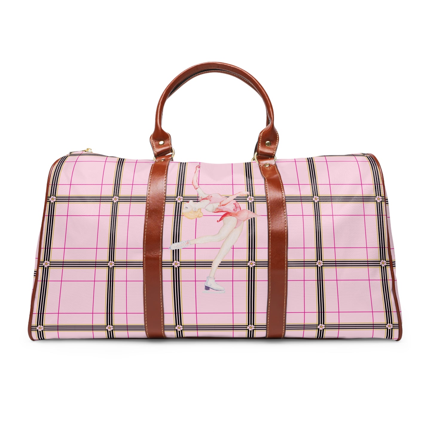 Darlin Primrose Plaid Ice Skater-Travel Bag - Darlin Primrose