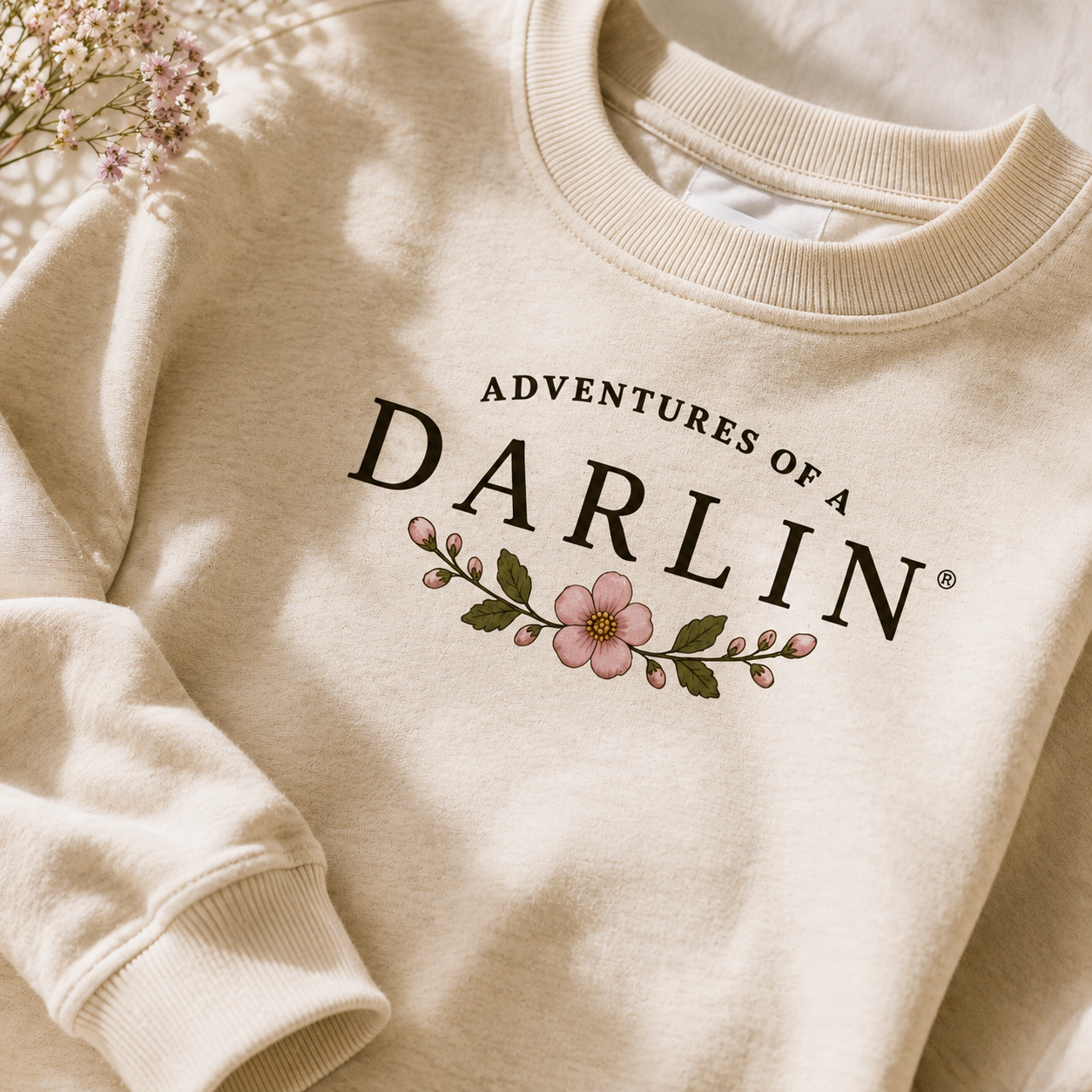 Adventures of a DARLIN® Kids Crewneck
