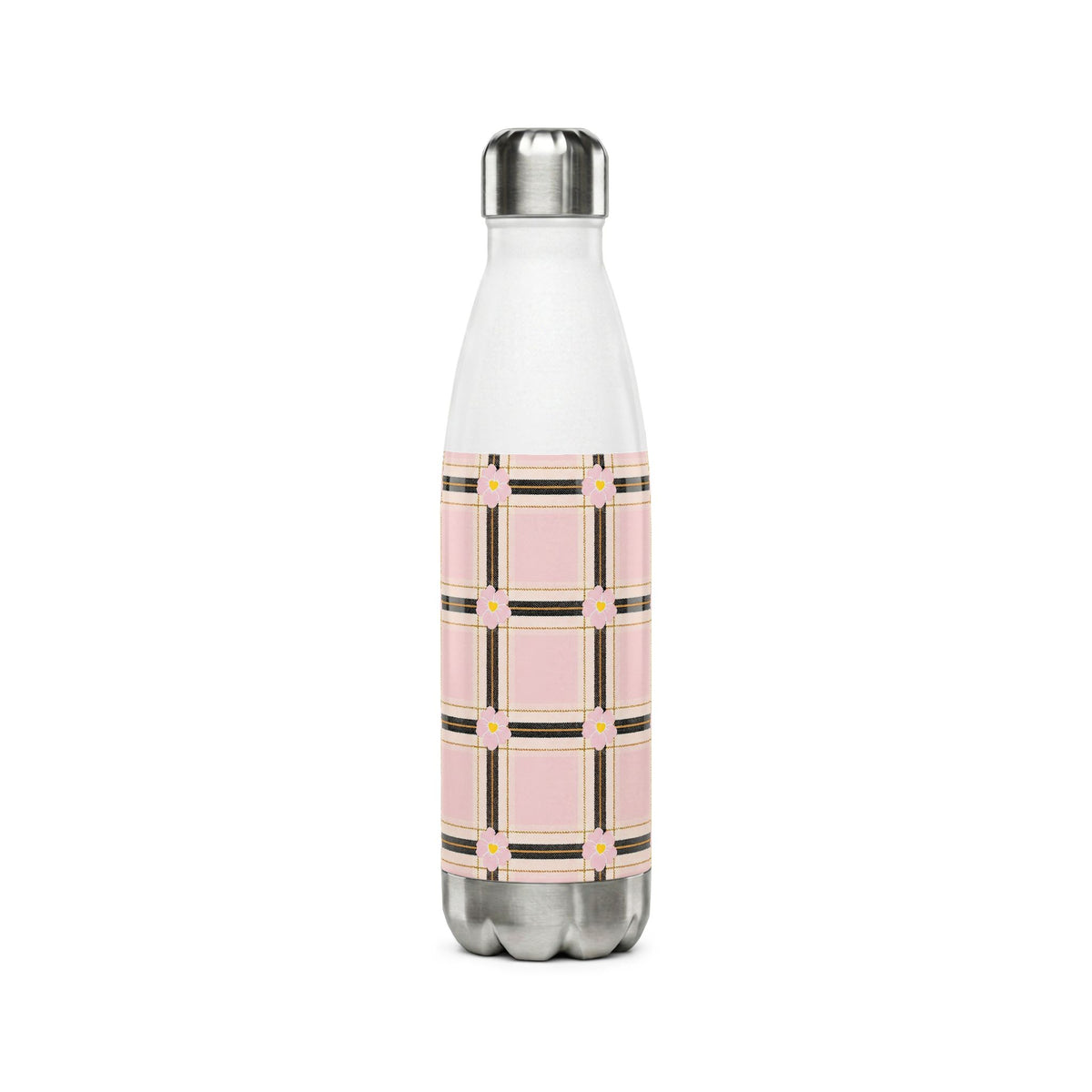 The DARLIN® Primrose Plaid Water Bottle