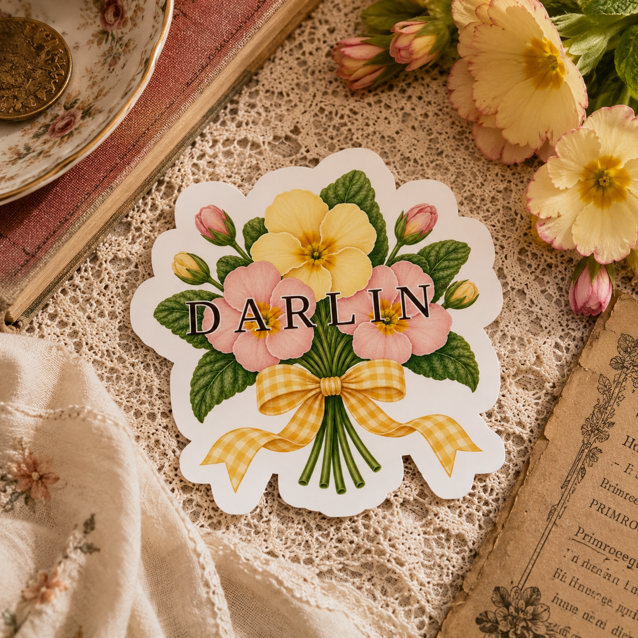 The DARLIN® Primrose Sticker
