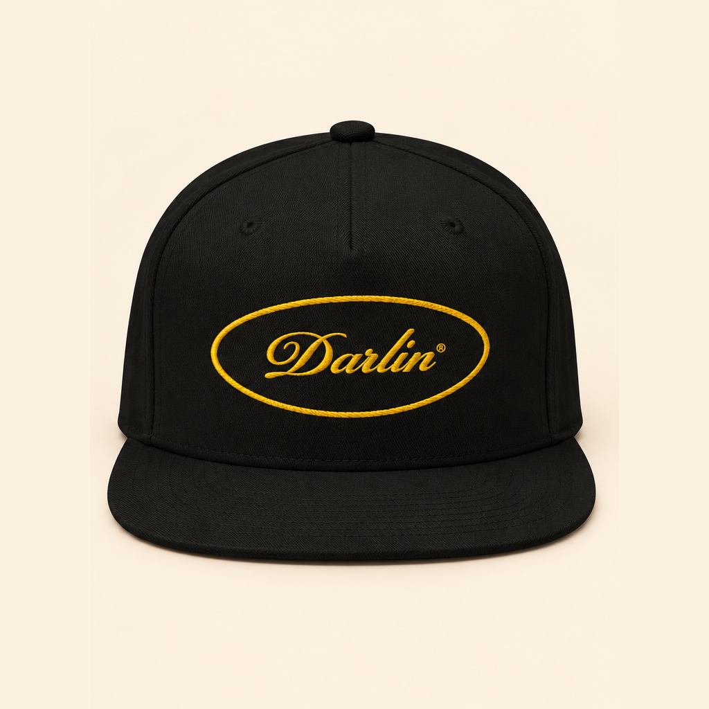 DARLIN® Gold Oval Snapback Hat