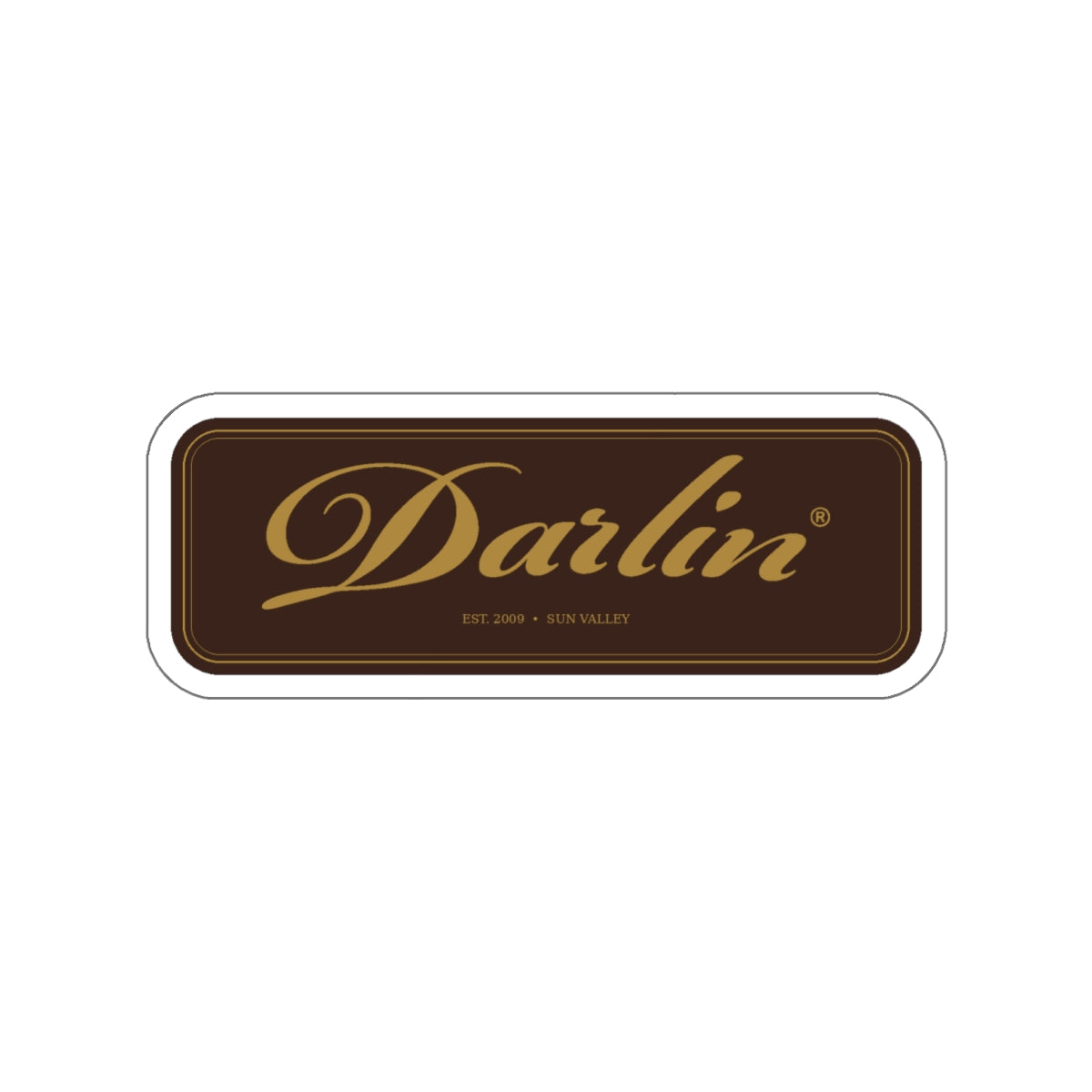 The DARLIN® Vanilla Heritage Sticker