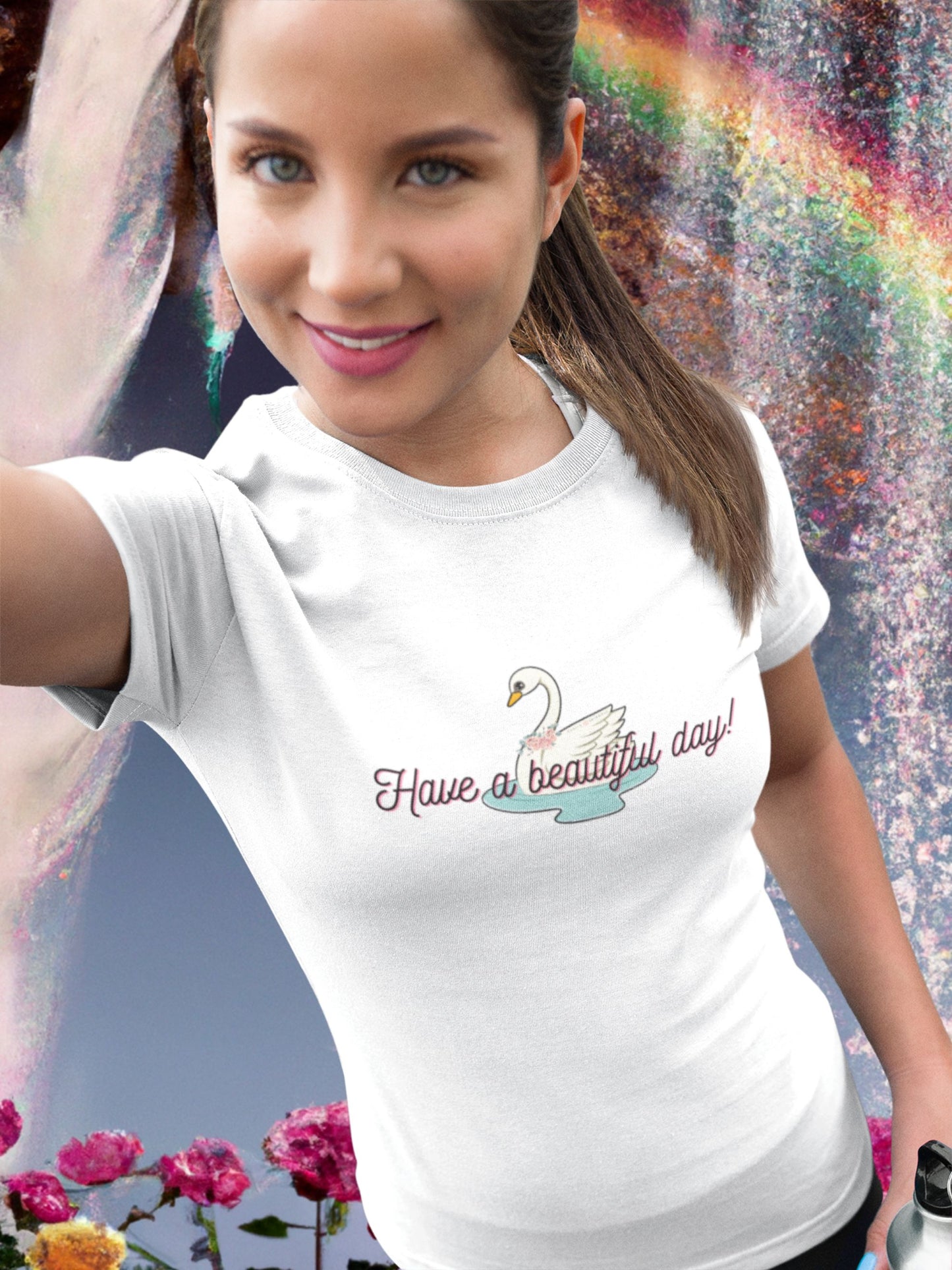 Have a beautiful day! Softstyle Tee - Darlin Primrose