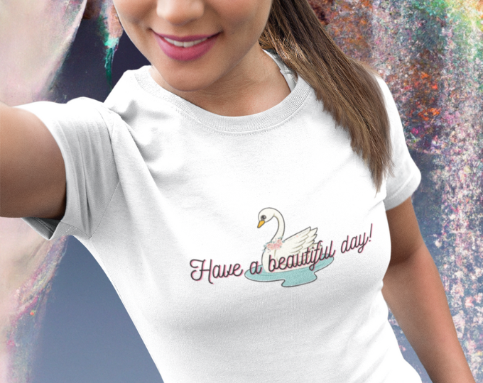 Have a beautiful day! Softstyle Tee - Darlin Primrose