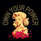 OWN YOUR POWER-Women's Flowy Scoop Muscle Tank - Darlin Primrose