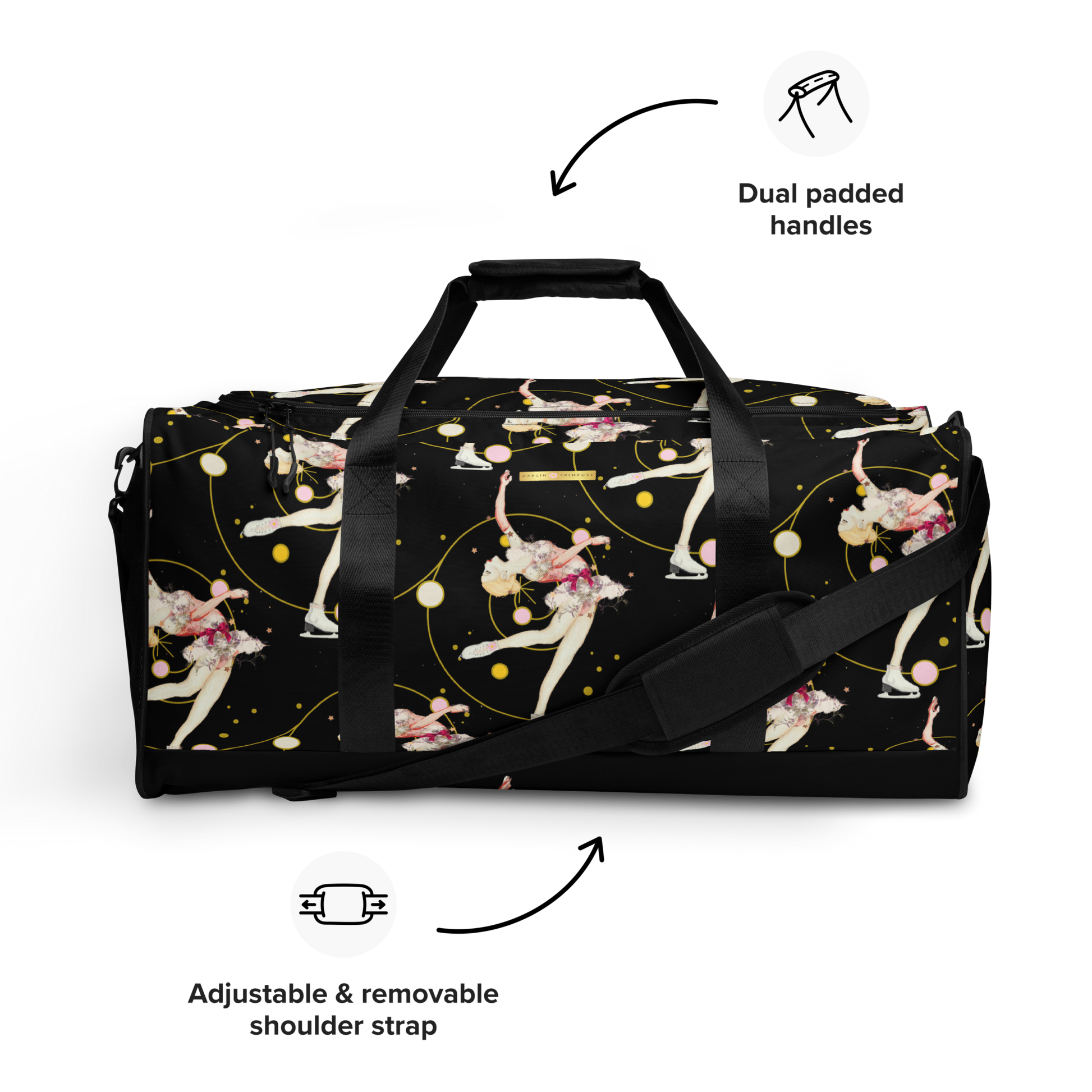 To Spinfinity....And Beyond -Duffle bag - Darlin Primrose