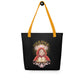 Your MAGIC lies within® Girl with a Book-Tote bag - Darlin Primrose