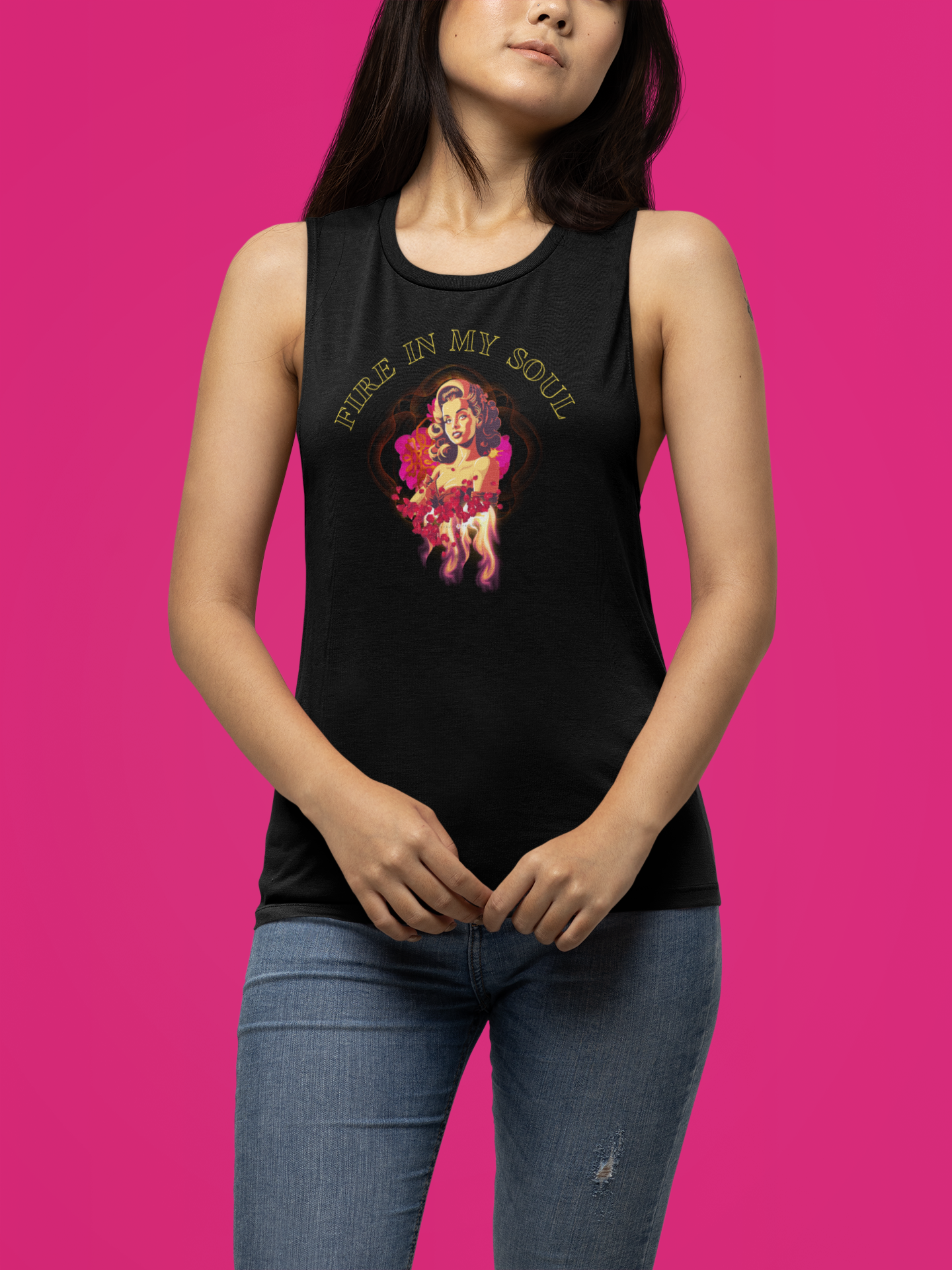 Fire in my Soul Tank- Darlin Primrose™