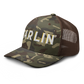 Side Angle of Retro Darlin® Snapback Featuring Mesh Back  