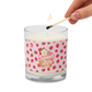 Sweet Life Candy Co. ™ Strawberry Delicious -Glass jar soy wax candle - Darlin Primrose