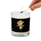 Abundance 444™ Primrose-Glass jar soy wax candle - Darlin Primrose