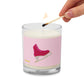 Flower Power Skate -Glass jar soy wax candle - Darlin Primrose