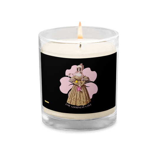 For Goodness Sake - Glass jar soy wax candle - Darlin Primrose